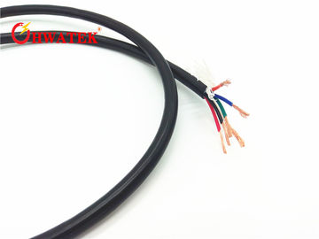Beberapa Inti Kabel Daya Fleksibel Yang Disaring Untuk Motor Angin Kecil Ketahanan UV UL20549