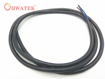 Kabel Multicore Fleksibel Dengan PUR Jacket, 2/3/4 Kawat Listrik Konduktor Dikepang