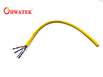 Kabel Koneksi Komputer Padat / Terdampar, Kawat Tembaga Fleksibel PVC Selubung UL2990