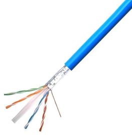 Cat6 SFTP Signal Transmission Cable, Kategori 6 Lan Kabel Copper Wire Braid Shield