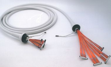 Kabel Perangkat Medis Perakitan Kabel Ultrasound Multiple Core PFA Insulation