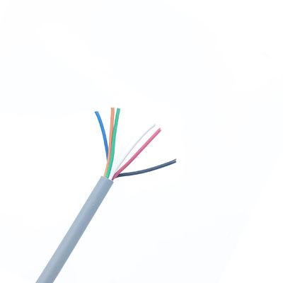 Kabel Fleksibel Industri UL20276 4Cx28AWG dengan Insulasi PP Jaket PVC Tembaga Berpilin Lapis Timah untuk Aplikasi 80℃ 30V