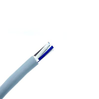 UL21408 2C×18AWG dengan Drain Wire Tined Copper Stranded XLPE isolasi XLPE Jacket 300V 105°C Kabel tahan minyak