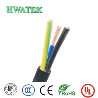 UL 20236 2C x 26AWG Kaleng dan Perak dilapisi Perunggu bergaris  isolasi jaket TPU RG 179 Kabel