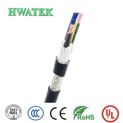 Kabel Fleksibel Industri Tembaga Berlapis Timah Stranded CL3&UL2464 dengan Isolasi SR-PVC Selubung PVC 8P×22AWG+ADB