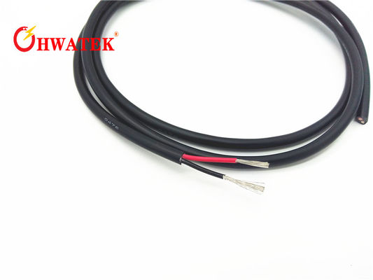 Kabel medis jaket PVC bio-kompatibel isolasi TPE 10 inti 28AWG dan 2 inti 20AWG buatan khusus