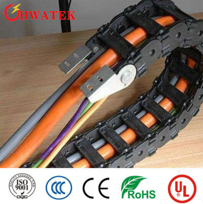 2F × 0.50mm2 -40~105°C Temp Resistant 60V DC Stranded PVC Insulation PVC Jacket Bare Copper Stranded flat Cable