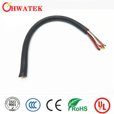 UL2517 4C×24AWG+W Kabel Fleksibel Industri dengan Isolasi PVC dan Jacket untuk 105 °C 300V Aplikasi