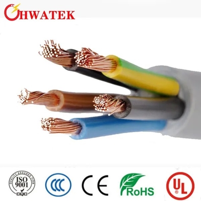Kabel Rantai Seret yang Disaring 300V 4P-8P Konduktor Tembaga