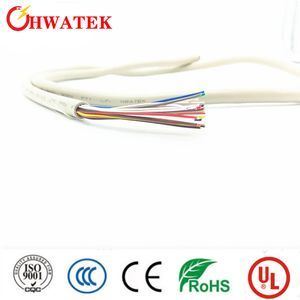 Kabel Fleksibel Industri UL20276 4Cx28AWG dengan Insulasi PP Jaket PVC Tembaga Berpilin Lapis Timah untuk Aplikasi 80℃ 30V