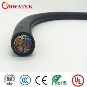 High Voltage Flame Retardant EV Charging Cable with PVC Sheath and Round Wire for Medical Equipment