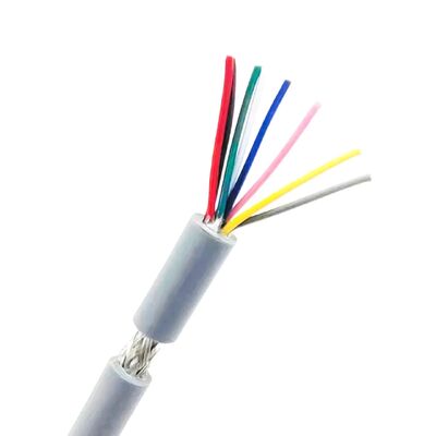 PVC Jacketed 300V Nominal Oil Resistant Flexible Kabel untuk Aplikasi Industri
