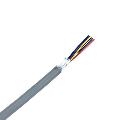 Kabel Kontrol Fleksibel Industri Tahan Minyak Berisolasi PVC dengan Tegangan Terukur 1000V dan Tembaga Multi Inti