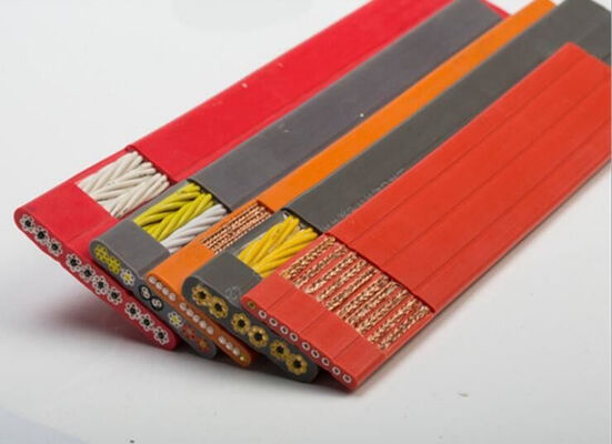 UL Certified XLPE Insulated Oil Resistant Multi Core Electrical Flat Cable Wire