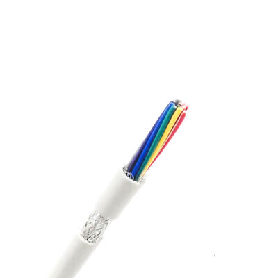 Kabel Daya Koaksial 16 Inti dengan Insulasi PVC dan Konduktor Terdampar Tembaga Berlapis Timah