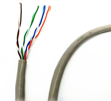 Kabel Ethernet UTP CAT6 Bersertifikat UL444 dengan Transmisi Kecepatan Tinggi dan Panjang Gulungan 305m untuk Aplikasi Jaringan