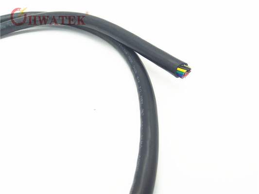 UL20002 TYPE PVC Tinned Copper alloy and Stranded 4Coax×30AWG+4C×24AWG 80°C 30V medical cable