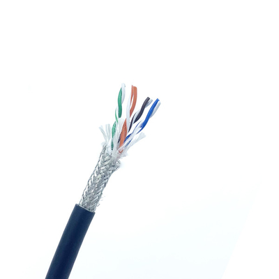 Kabel Rantai Seret yang Disaring 300V 4P-8P Konduktor Tembaga