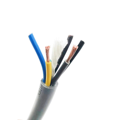 UL2464 TYPE PVC Tined Copper Stranded 24C × 20AWG (7/0.32T) + MB 80 °C 300V tahan minyak Kabel