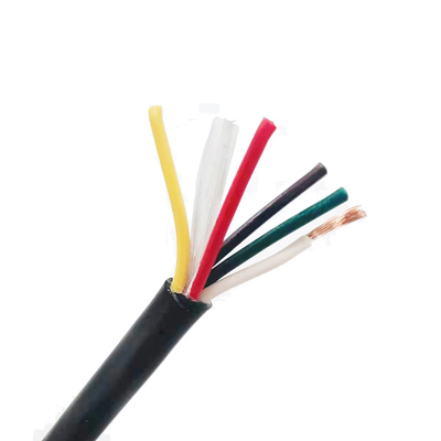 UL2464 TYPE PVC Tined Copper Stranded 24C × 20AWG (7/0.32T) + MB 80 °C 300V tahan minyak Kabel