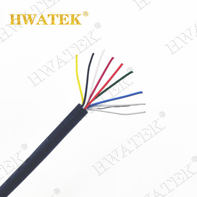 UL20276 Kabel Fleksibel Industri 20P×28AWG+W dengan suhu 80°C dan tegangan 30V