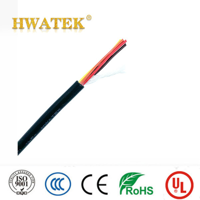 UL20233 TYPE TPU Minyak UV Resistance Bare Copper Stranded 4P × 0.75 mm2 80°C Kabel 300V