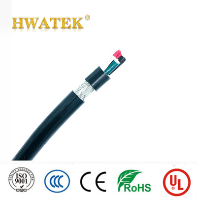 UL2576 Tipe PVC Tined Copper Stranded 5C × 22AWG 7/0.254T AD 80C 150V Alpha 1295C Kabel setara untuk aplikasi listrik