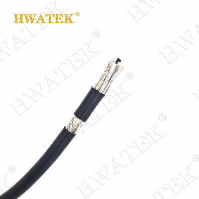 UL20276 Timah Tembaga Stranded 6C × 28AWG + 1P x 28AWG dipintal 80 °C 30V PP isolasi jaket PVC Kabel