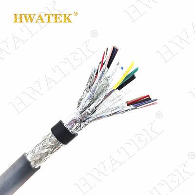 Kabel Fleksibel Industri Berpelindung Beruntai Tembaga Kalengan UL2517 300V 105℃ untuk Peralatan Elektronik
