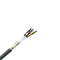 Kabel Fleksibel 30V 15pin AWG32 PUR Terlindung Ganda Dibuat Khusus