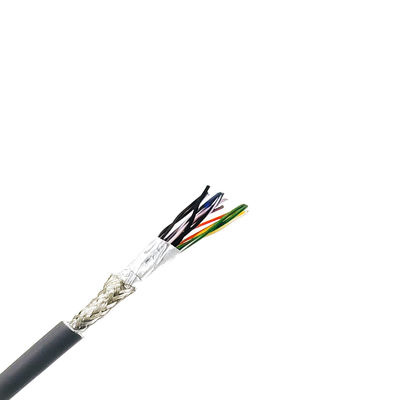 UL2464 Kabel Fleksibel Perindustrian Tembaga Kaleng dengan Isolasi PVC Kabel PVC Jacket 3P 24AWG OD 6.2mm