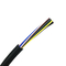 Kabel Tembaga Kaleng Terdampar 30V 80℃ 6C X 28 AWG PVC BRIGHT YL 0.62MM