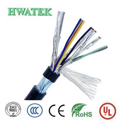 300V 125 ℃ Jaket TPE Kabel Terdampar Tembaga Kaleng 15C × 16AWG + W Alpha 45080-15 Setara
