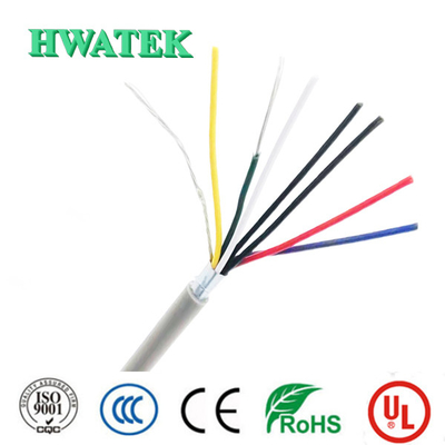 4P × 22 AWG 80 ℃ 30V TPE Jacket 30V Cable Tinned Copper Stranded UV Resistance