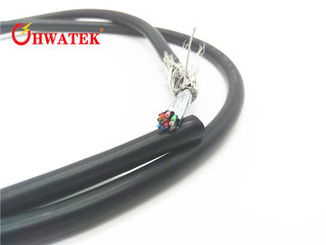 Kabel Robot Jaket PVC Sinyal Terlindung 300V Jarak Jauh Menggunakan