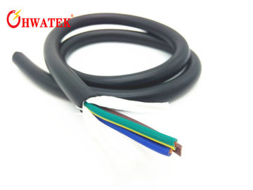 Kontrol Industri Braided Hook Up Wire Cable Dengan PU Jacket UL20940