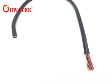 UL2586 Kabel Kontrol Ditekuk Fleksibel PVC Pelindung Resistensi Bending Tidak Berpanel
