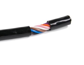 TPEE Isolasi Fleksibel Single Core Screened Cable Dengan Abrasi Untuk Drag Chain