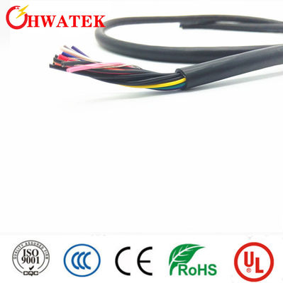 UL21307 Kabel Fleksibel Industri Tembaga Kaleng dengan Isolasi PVC Jaket FRPE 7C × 24AWG + W