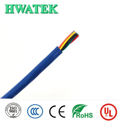UL20940 PUR Sheath Screened Multicore Flexible Control Copper Wire Cable dengan tegangan nominal 600V dan ketahanan minyak