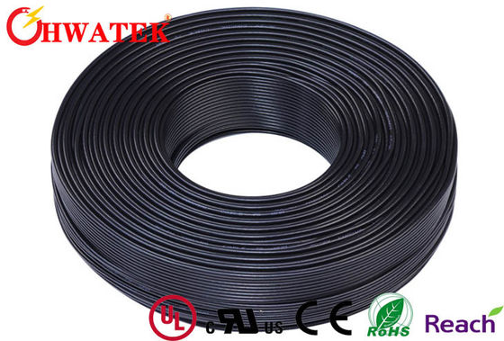 UNSHLD PVC BK 3.45X7.4MM Kabel Pita Datar UL 2464 3Fx18AWG (41/0.16T)