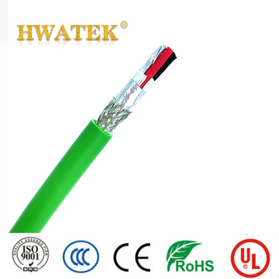 E308860 UL Tipe Bared Copper Stranded CM 4 Pair 26AWG 30V 80°C PVC Jacket CAT5E SFTPabel