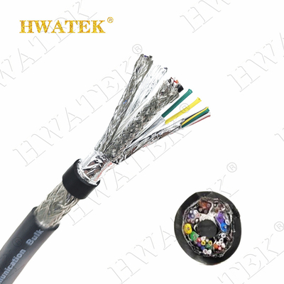 UL2464 Kabel Listrik Fleksibel 300V 5P X 28AWG + AB Shield