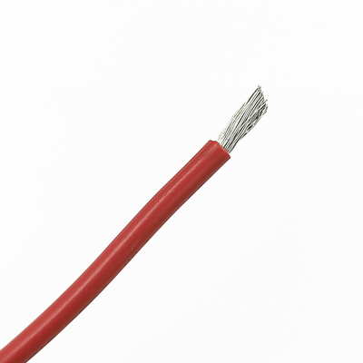 1 * 24 AWG FEP OD1.4mm Kabel Tembaga Kaleng Suhu Tinggi 200 ℃ 300V